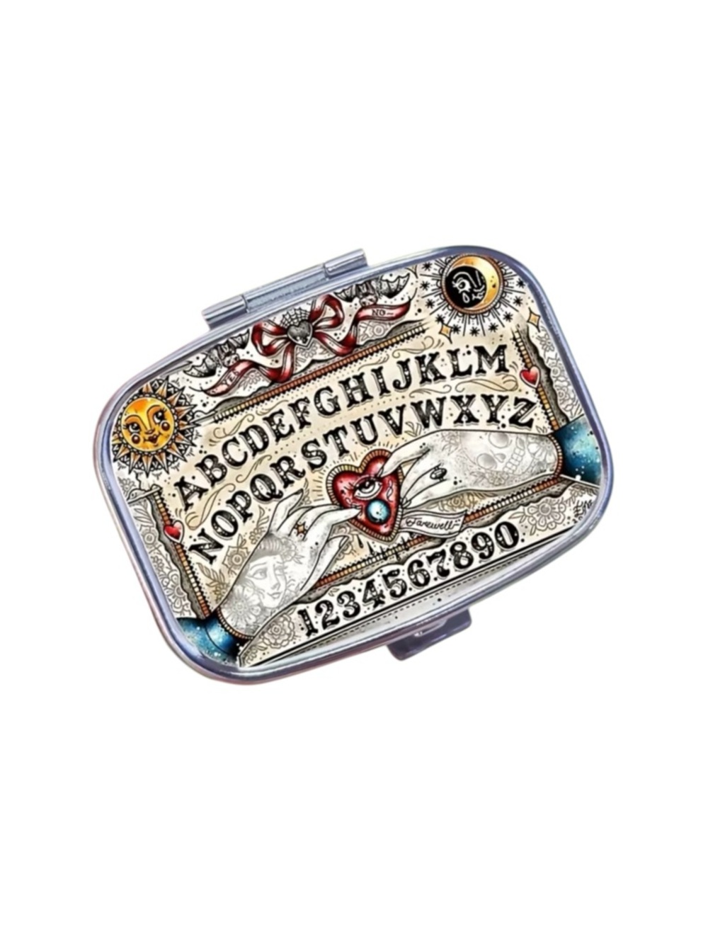 Ouija Pill Box - Multi-Colored - Picture 2 of 6